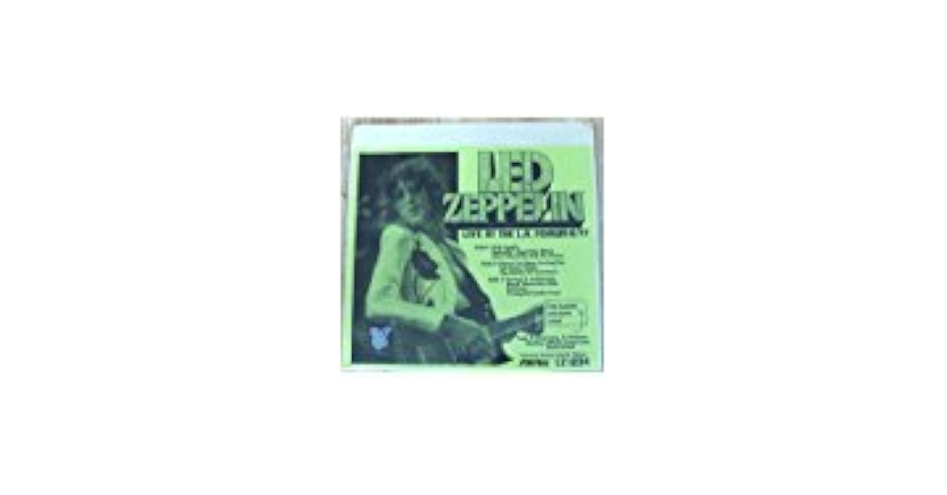 洋楽 Led Zeppelin For Badgeholders Only Tara Led Zeppelin 